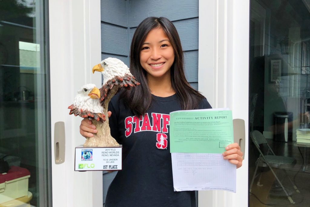 Fremont High School should be very proud of Melissa Lee. She won the CCS Scholar-Athlete Scholarship for the 2019-20 school year.