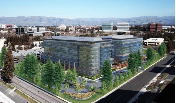 The Santa Clara Planning Commission approved a variance for the redevelopment of a Peterson Way office project by Boston Properties.