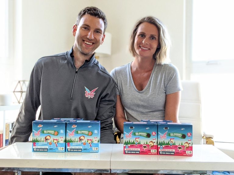 Entrepreneurial Santa Clara Couple Create Zeek Protein Bars for Kids