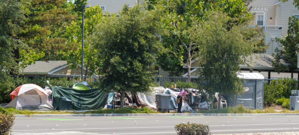 In the City of Cupertino, the city is balancing trying to keep their Homeless Encampments safe and helping the residents deal with the situation at the camp