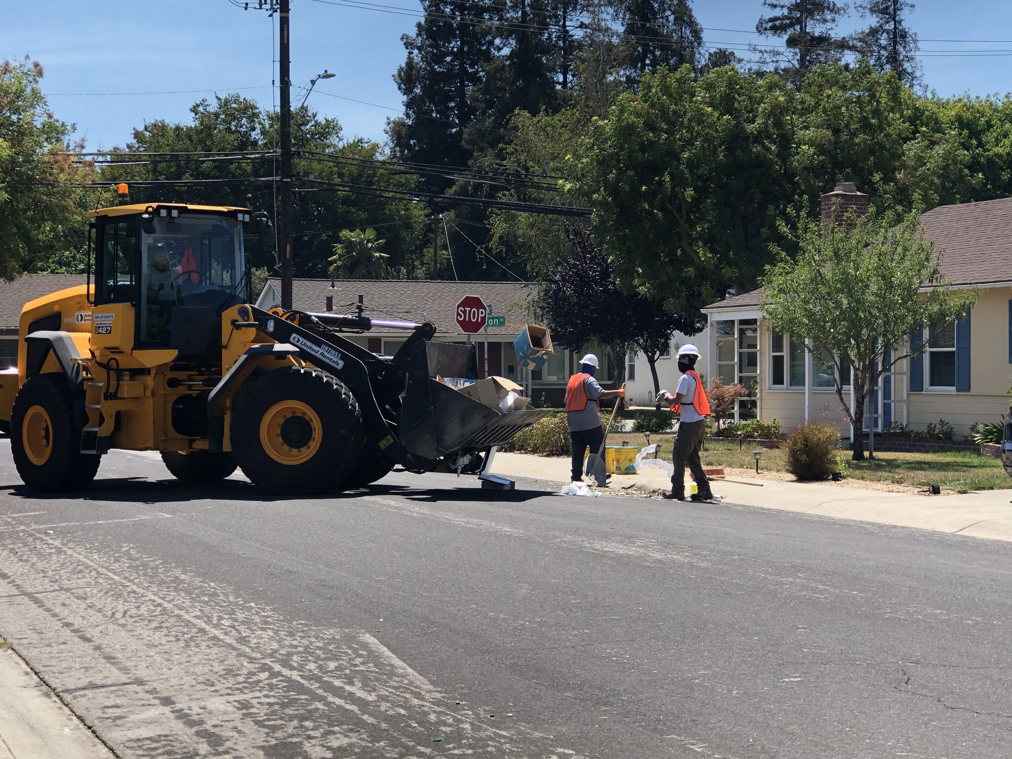 In Santa Clara, the City Cleanup may have put city workers in danger of getting COVID-19 and also exposed them to bad air quality.