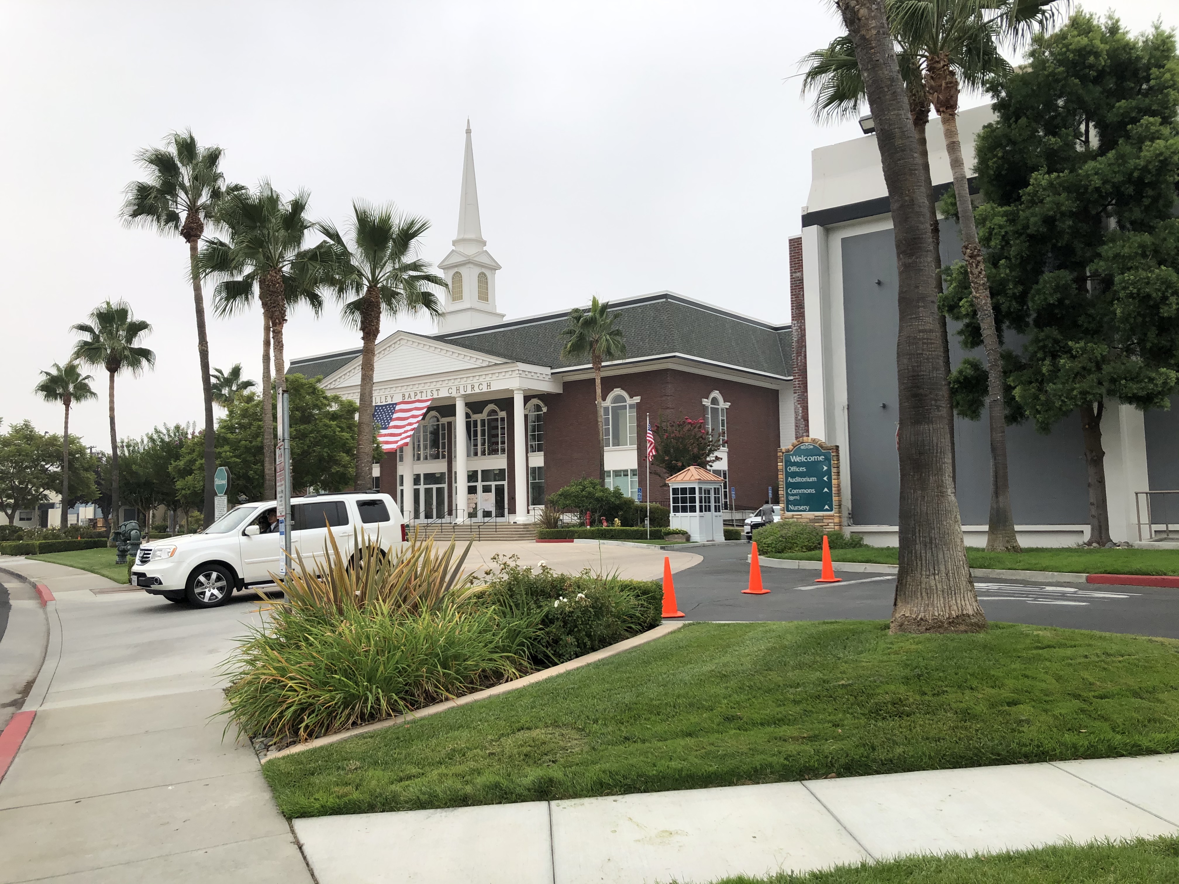 The North Valley Baptist Church in Santa Clara is now holding outdoor services after more than $150,000 in fines for holding indoor services.
