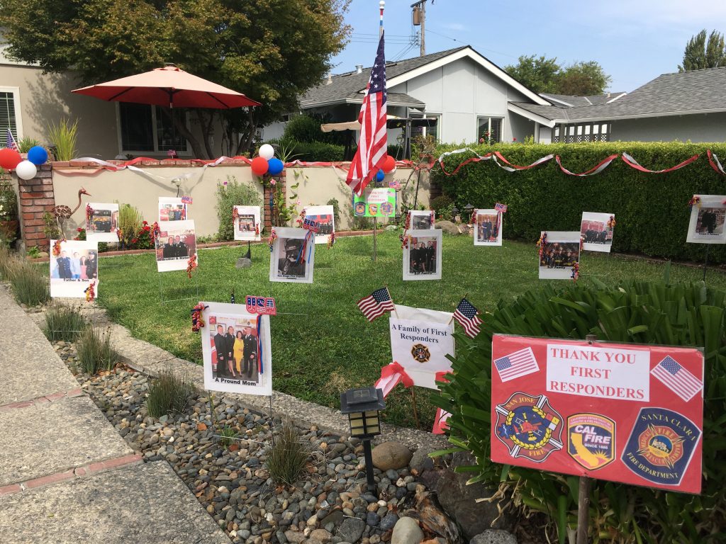 The Santa Clara Parade of Champions held a virtual celebration to honor Pandemic Heroes. They announced the winners for the yard display.