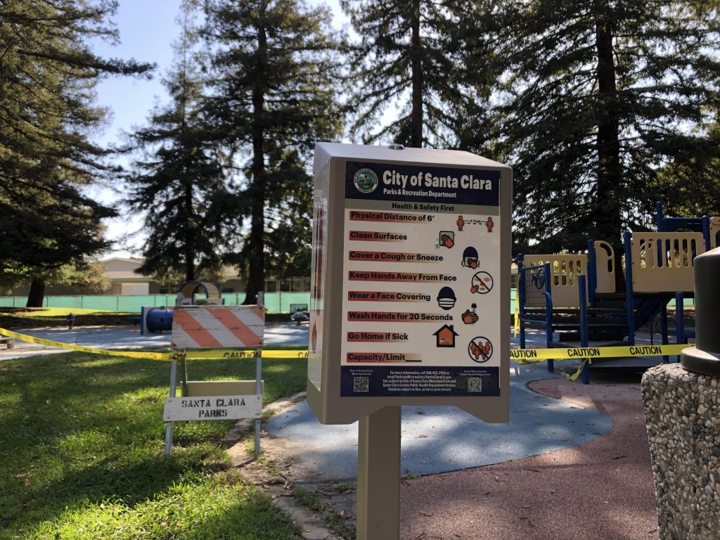 Now that Santa Clara County is in the COVID-19 Orange Tier, Santa Clara parks can reopen. Local libraries will not open yet.