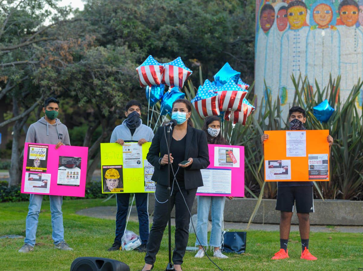 City Council candidate Harbir Bhatia and candidate Suds Jain call out the Police Officers Association PAC and Santa Clara City Leaders.