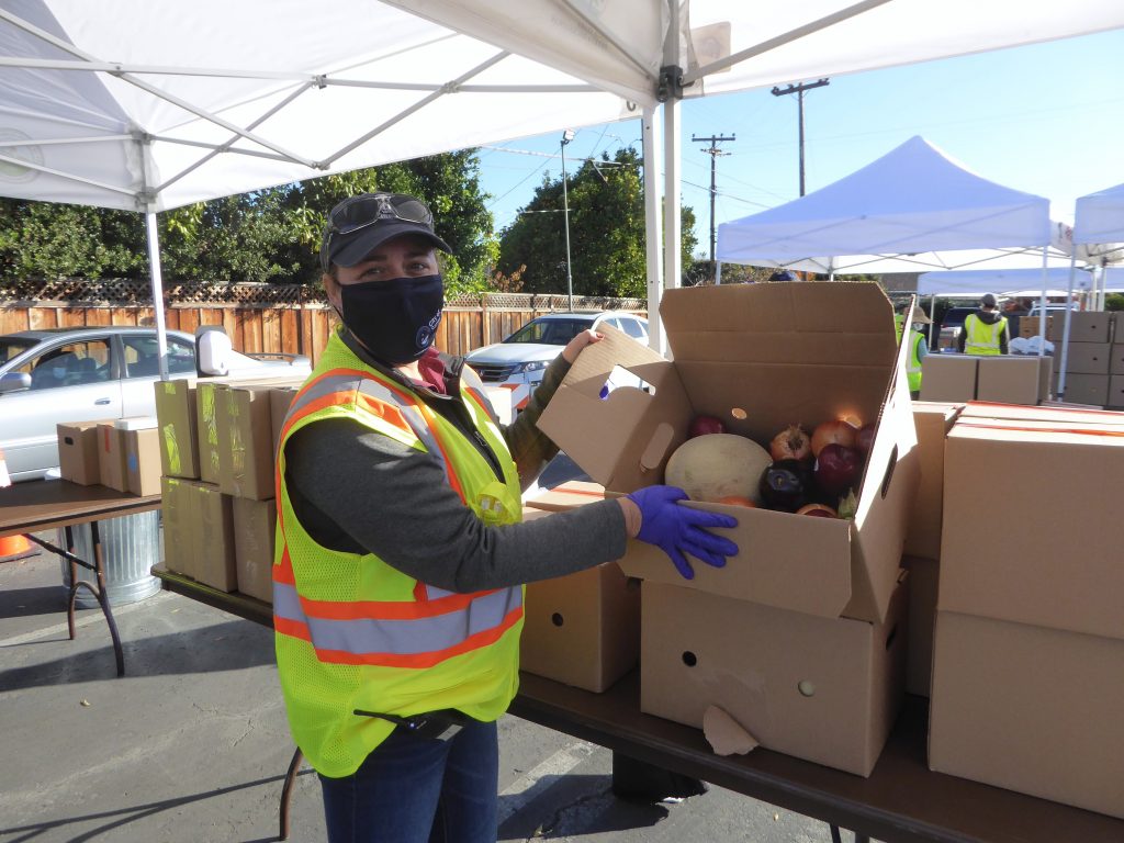 Food for Families is a free food program in Santa Clara. In Sunnyvale, Sunnyvale Community Services is also helping families.