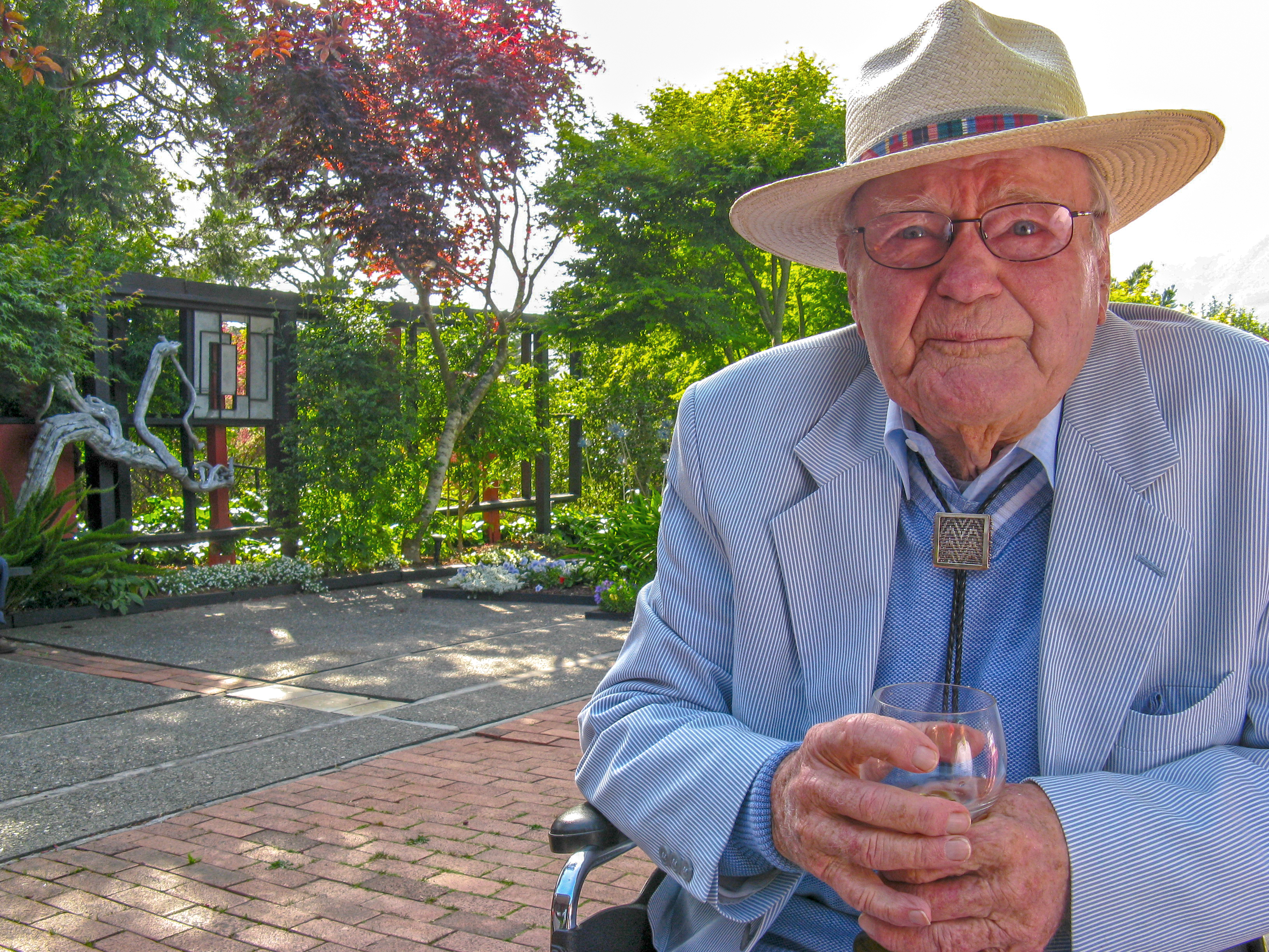 Robert Royston is the man and the mind behind Santa Clara's Central Park. He was honored by the Cultural Landscape Foundation.