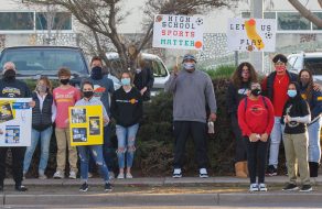 “Let Them Play” Rallies Held Outside California High Schools 
