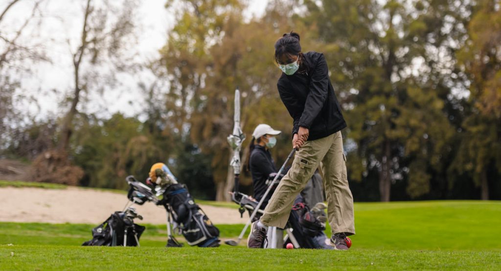 Wilcox Chargers golf team took on the Los Altos Eagles golf team. Anika Yadav talks about her game on Tuesday at Sunnyvale Municipal Golf course.