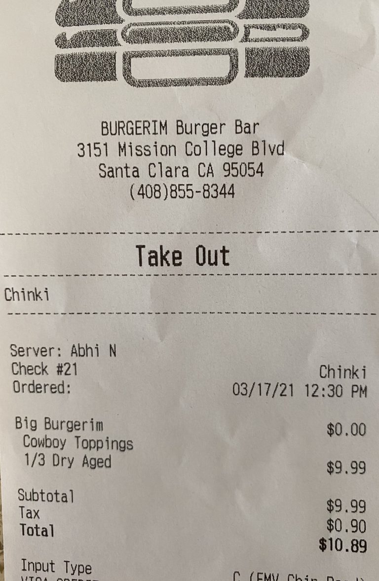 A Restaurant Receipt Shows AntiAsian Racism is An Equal Opportunity