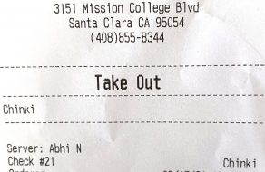 A Restaurant Receipt Shows Anti-Asian Racism is An Equal Opportunity Sin