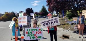 Sunnyvale Mobile Home Park Residents Protest Skyrocketing Rents — Every Saturday
