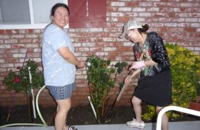 Yvonne, Scott and Lynn Chiao, Won’t You Be My Neighbor?