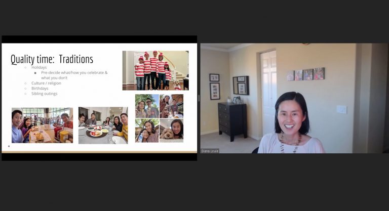 Santa Clara Parent Diana Louie Offers Her Perspectives on “Simple and Intentional Parenting”