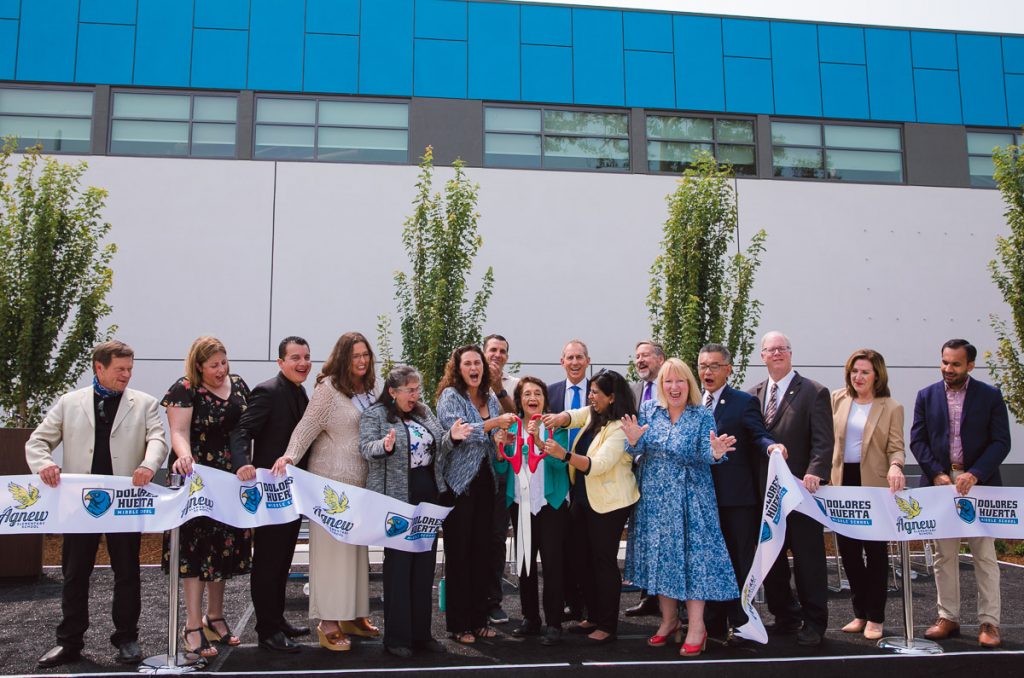 Santa Clara Unified has opened 2 new schools called Abram Agnew Elementary School and Dolores Huerta Middle School in San Jose.
