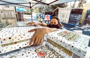FedEx & Rotary Rescue School Supply Distribution in Sunnyvale