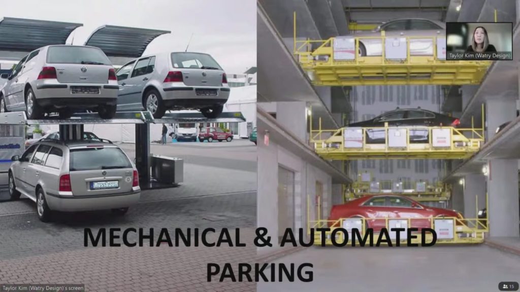 Santa Clara's Planning Commission held a study session on parking lift technology to determine what's possible now and in the future for City developments.