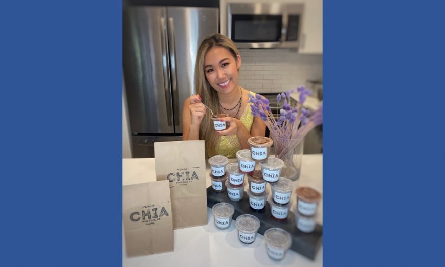 Santa Claran Mindy Park launches Yummi Chia to offer healthful, all-organic puddings that feature chia seeds. You can preorder online for pickup.