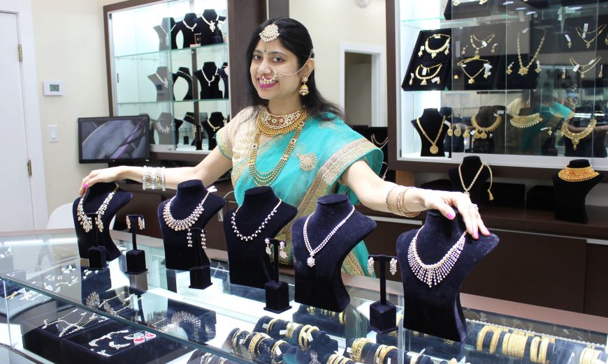Priya Jewelers owner has combined her entrepreneurial dream with the cultural significance of gold jewelry in Indian celebrations.