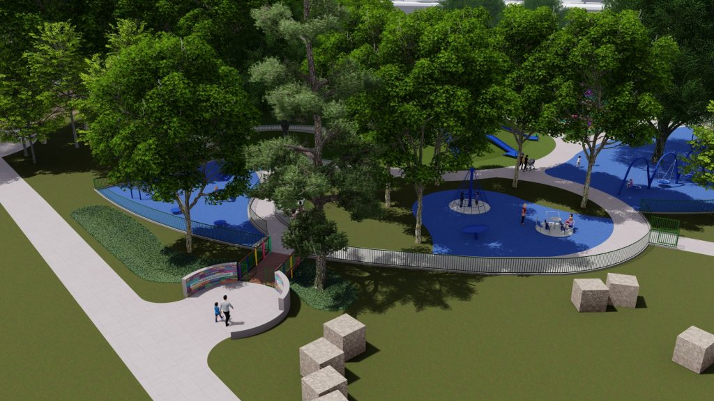 Santa Clara's all-inclusive Magical Bridge playground still needs approximately $410,000 to reach its fundraising goal. Groundbreaking is set for 2022.
