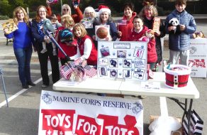 Santa Clara Chapter DAR Collects More Toys for Tots Than Ever