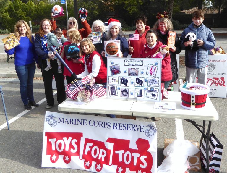 Santa Clara Chapter DAR Collects More Toys for Tots Than Ever