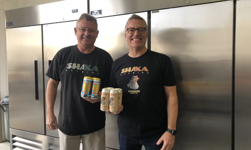 ShaKa Brewing is a new microbrewery in Sunnyvale. Owners Shawn and Karl launched the brewery in 2020 and says COVID helped shape the business.