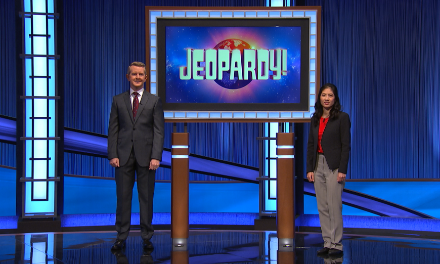 Santa Clara lawyer Ashely Chow fulfilled a dream and appeared on Jeopardy on Jan. 19, 2022 to face off against Super Champion Amy Schneider.