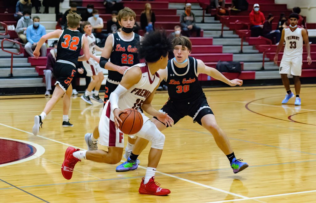In a game that went down to the final buzzer, the Fremont Firebirds beat the El Camino League leading Los Gatos Wildcats 48-45 on Feb. 8.