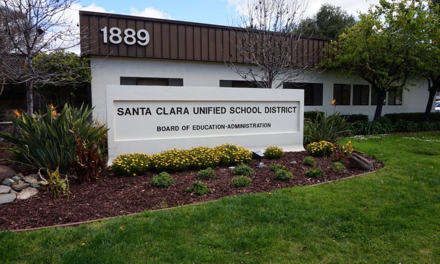 The Santa Clara Unified Board decides on class sizes and outdoor masking. Looks at Laurelwood Elementary School Peterson Middle School plans.