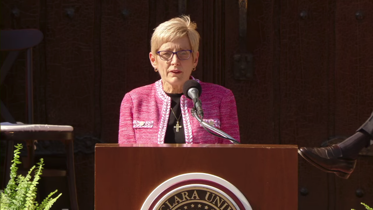 SCU Names First Female President