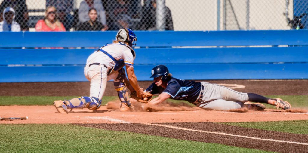 Santa Clara Bruins baseball finished non-league play with a 8-6 win over Branham. The Bruins have a 7-2 record to start the season.