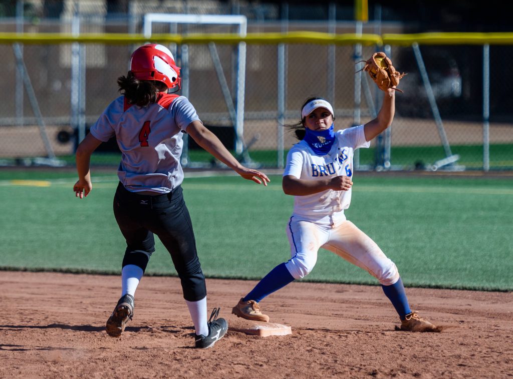 Despite losing to Saratoga 13-0, the Santa Clara Bruins softball team learned a lot. Head Coach Kawamoto sees promise in her young players.