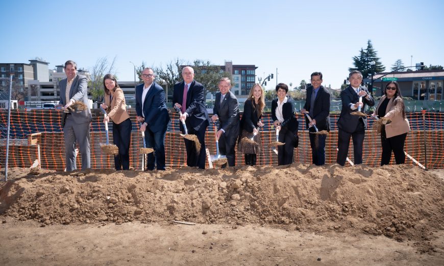 The City of Sunnyvale broke ground on Block 15, an affordable housing development made possible by several city, county and state agencies.