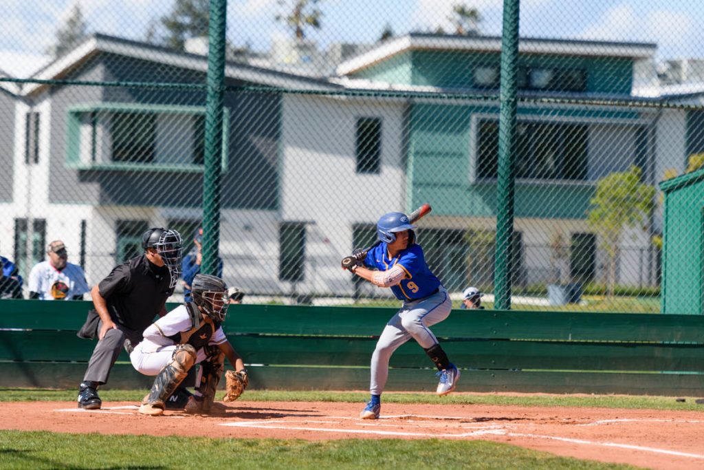 Bruins pitcher Jayce Dobie dominated on both sides of the ball, carrying Santa Clara to a 3-1 win over Mountain View in the CCS playoffs.