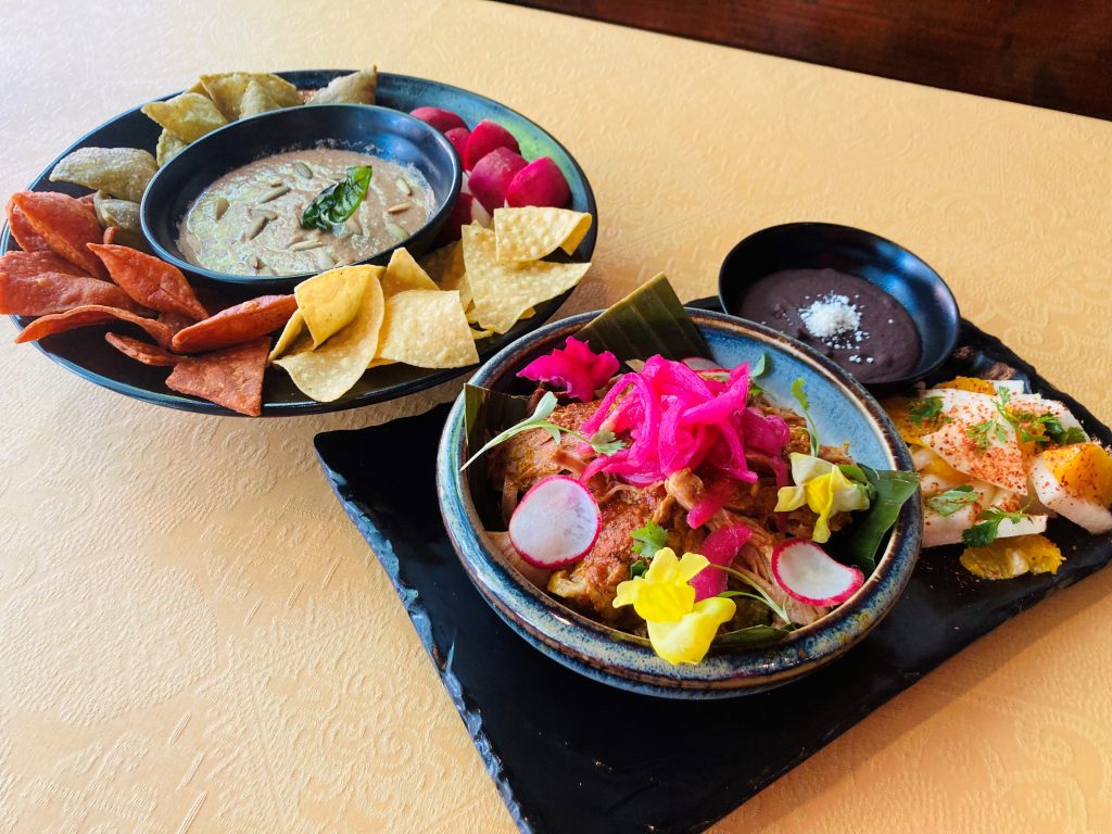 Sunnyvale's Mayan Kitchen features the work of Executive Chef Ed Correa and Katie Voong. The duo run one of a handful of Mayan restaurants in the U.S.