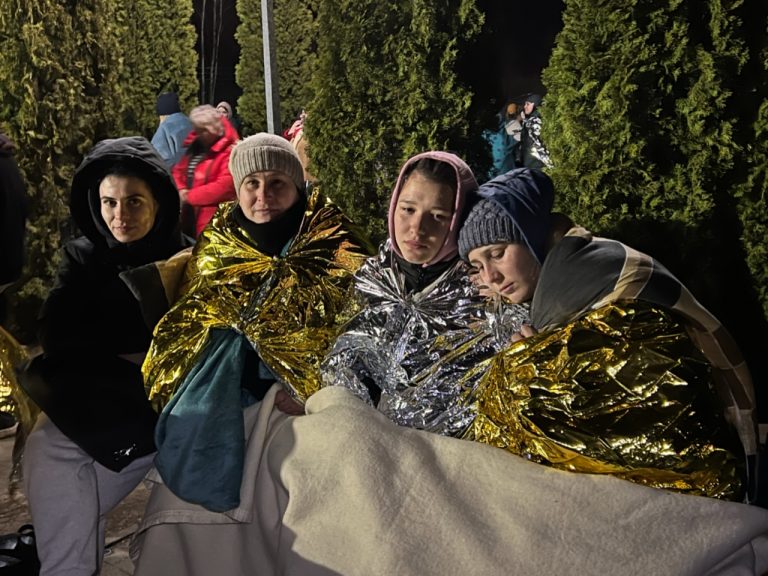 Angels at the Ukraine Border