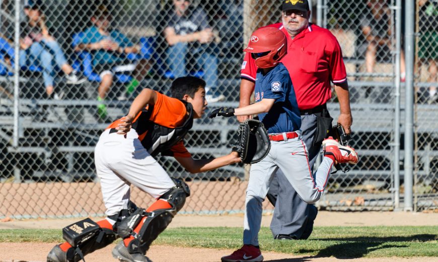 The Sunnyvale Red Sox beat the Moreland Giants thanks to strong showings by the Dumesnil brothers. Sunnyvale advances in the Tournament of Champions.