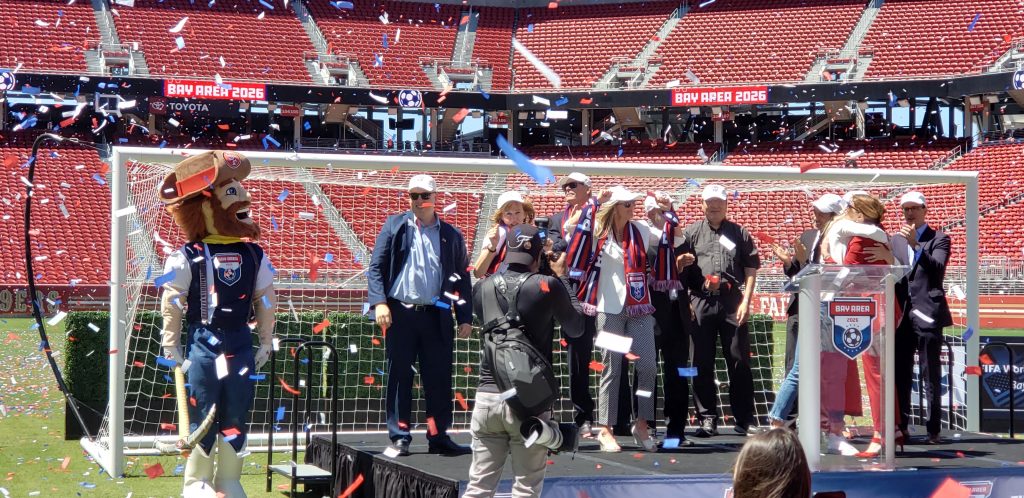 Santa Clara is among more than a dozen cities in North America to win the bid for the 2026 World Cup - the world's premiere soccer event.