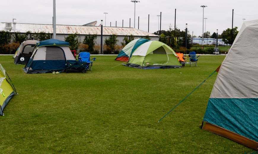 Santa Clara hosted camping in the city on Aug. 5 at Reed & Grant Sports Park to give families a chance to camp in a controlled environment.
