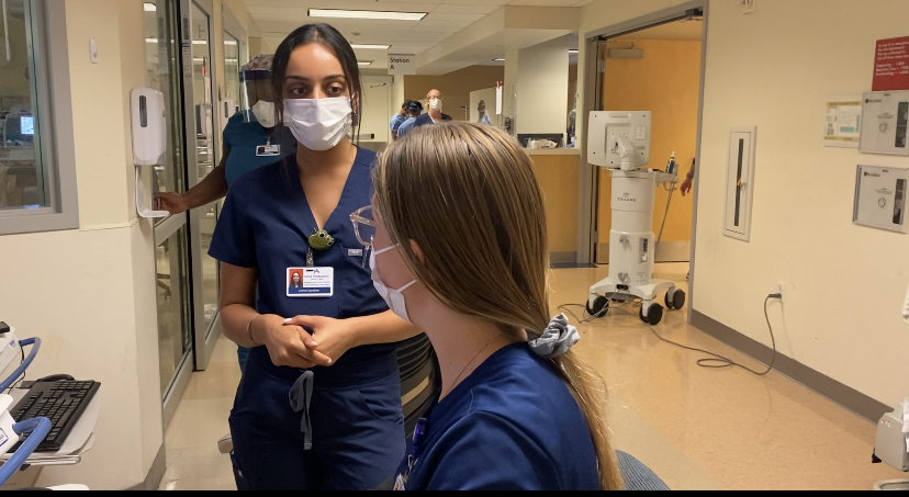 Nursing students gained first-hand experience at Kaiser Permanente Santa Clara, working alongside seasoned nurses in the Intensive Care Unit.