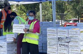 Sunnyvale Community Services Delivers Thousands of School Supplies to Kids