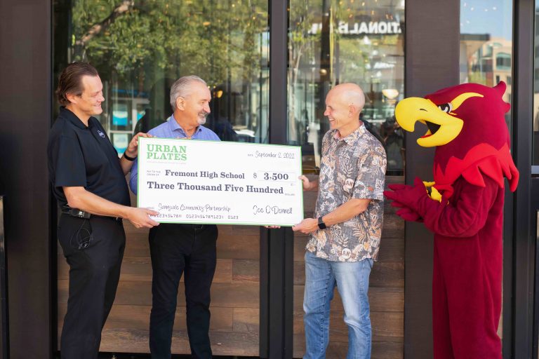 Fremont High School Receives $3,500 Donation from Urban Plates