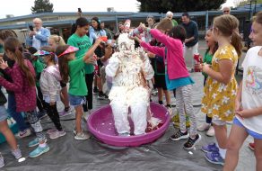Sutter Students Plaster Principal Head to Toe with Ice Cream Toppings