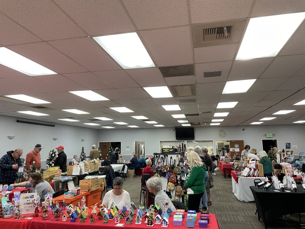 The annual Veterans craft fair returned to the American Legion Post 419 on Nov. 12 after a COVID hiatus. Funds from the event support the American Legion.