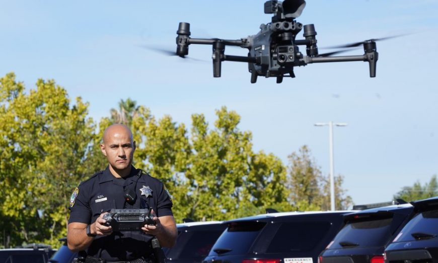 The Santa Clara Police Department has received clearance from the FAA to run its unmanned aircraft team featuring nine drones for department use.