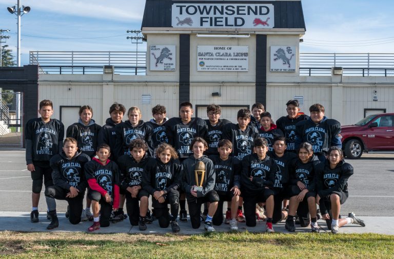 Santa Clara Lions 11U Team Headed to Pop Warner Super Bowl