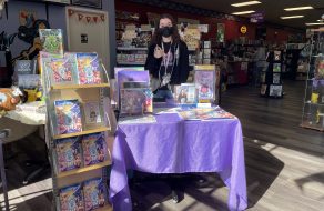 Teen Comic Book Creator Visits Santa Clara’s Illusive Comics