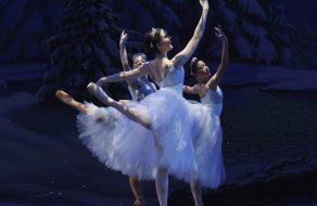 Dancing in Nutcracker “Part of Christmas” for Santa Clara Teen