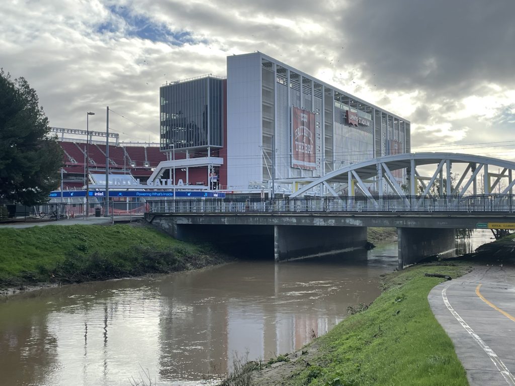 This latest round of storms caused creek and river levels to rise in Santa Clara and Sunnyvale and led to minor flooding in local streets.
